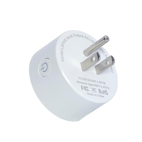 Miniatura 4 de Paquete de 4 enchufes inteligentes, enchufes Wi-Fi para hogar inteligente Wi-Fi con AlexaGoogle HomeSmart Life, temporizador de encendido y apagado