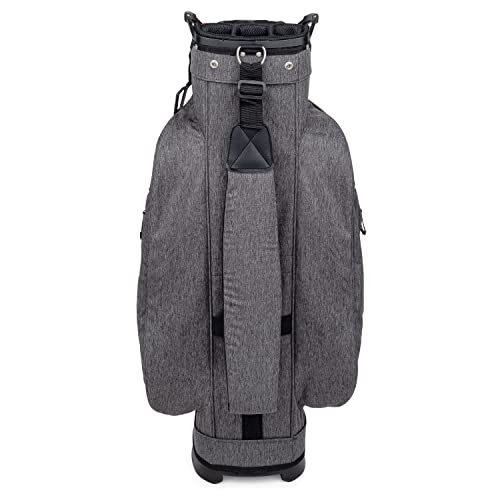 Founders Club Franklin Golf Push Cart Bag -Riding Cart Bag -Full Bag Rain Cover -Secure Push Cart Base -Light Weight -15 Way Full Length Divider-External Putter Tube-Embroidery Panel - Image 6