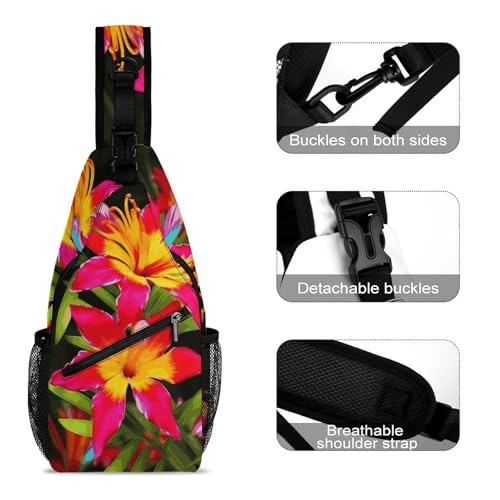 Bolso cruzado tipo sling para viajar y hacer senderismo miniatura 3