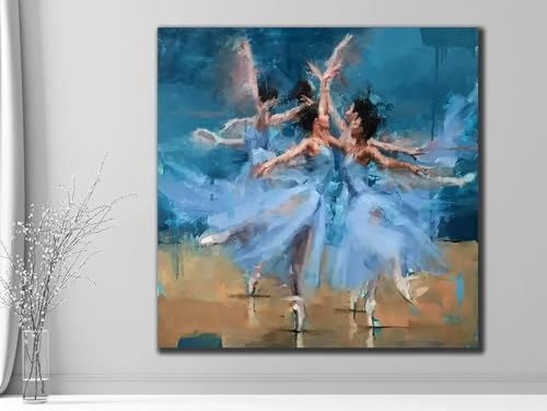 Impression murale danseuse toile de salon et image d'art - 2