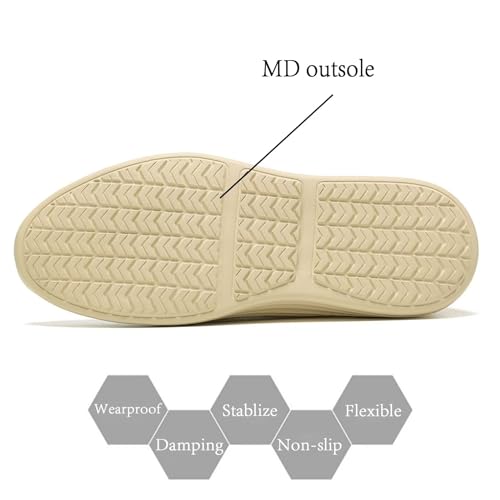 Mens Casual Business Oxfords Shoes Dress Walking Work Sneakers Lightweight Fashion Mesh Comfortable Soft Sole4
