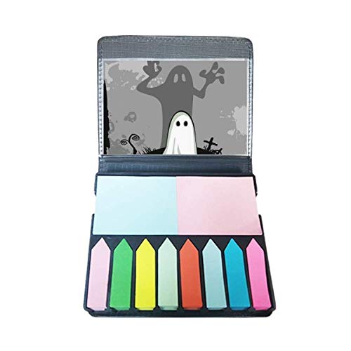 Autocollant note Halloween fantôme marqueur de page coloré