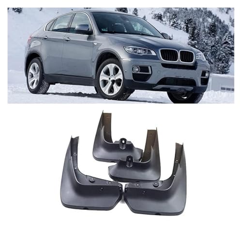 Guardabarros de coche para BMW X6 E71, la protección ideal contra salpicaduras en las ruedas 4