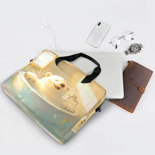 Funda para portátil con correa y asa 15.6 pulgadas miniatura 6