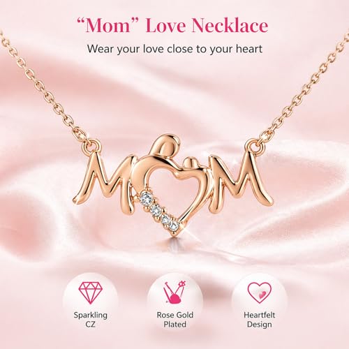 ADDWel Gifts for Mom Birthday - Elegant Preserved Roses Box with Teddy Bear and Mom Necklace, Meaningful Mothers Day Surprise from Son or Daughter, Unique Eternal Roses Present - Image 5