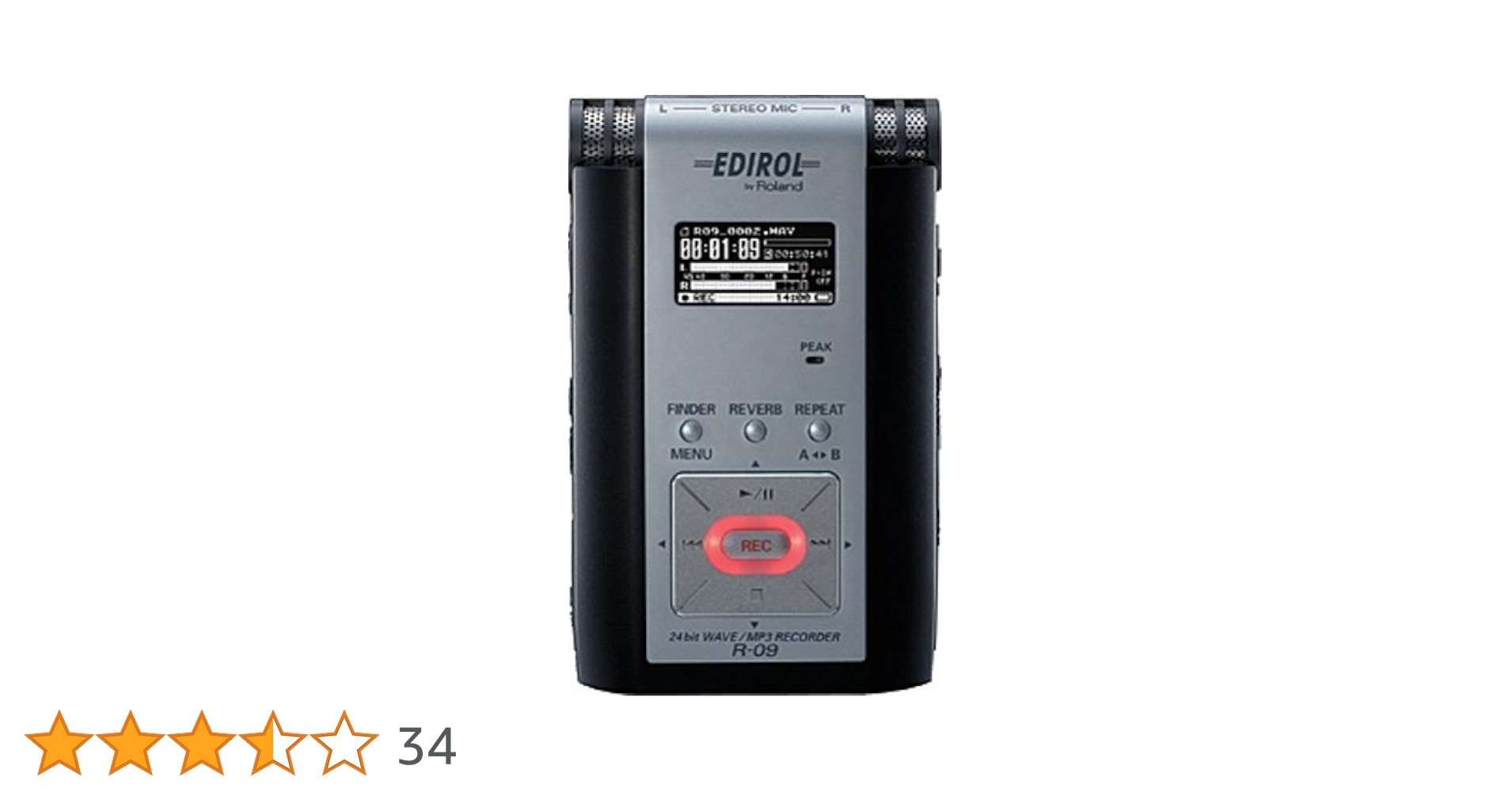 配信機器・PA機器・レコーディング機器 Roland R-09HR Amazon.co.jp: Roland 24bit WAVE/MP3 RECORDER R-09HR : 家電