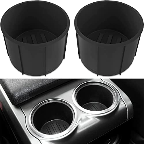 Insertos TPE para Portavasos Ford F150 2009-2014 4 pzas miniatura 5