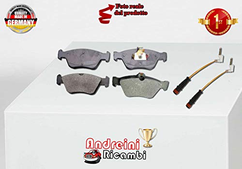 Kit 4 pastiglie freno anteriori+sens c w202 c250