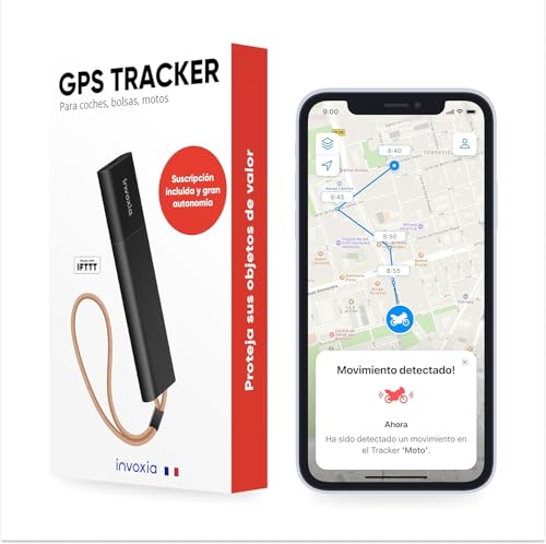 Classic Invoxia GPS Tracker - 1 Year Subscription Included - For Cars, Motorcycles, Bikes, Kids - Motion and Tilt Alerts - Up to 6 Months Battery Life Classic Invoxia GPS Tracker - 1 Year Subscription Included - For Cars, Motorcycles, Bikes, Kids - Motion and Tilt Alerts - Up to 6 Months Battery Life