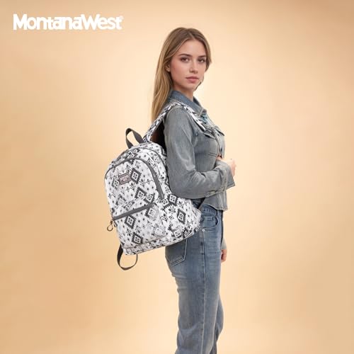 Image of Montana West Backpack Purse for Women Western Aztec Backpack Purse Lightweight Casual Daypack for Travel