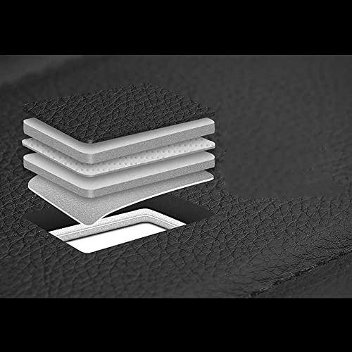 Chemu - Set di coprisedili per auto, in ecopelle