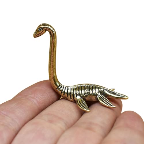 Figura colección Bronce Monstruo Lago Ness vintage miniatura 2