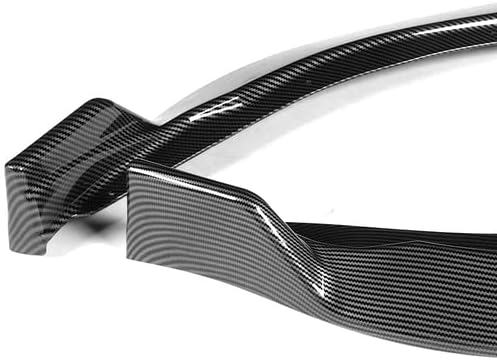 3 Pieces Front Bumper Lip Spoiler Splitter Side Body Kit Trim Protection Compatible with 2014-2016 Toyota Corolla Base L LE Model, 2015 (Painted Carbon Style)