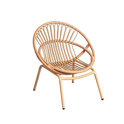 Sillones de Mimbre para jardín [50 Dto] Sillón de mimbre terraza exterior