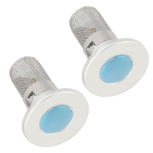 Filtro para desagüe con catcher de cabello acero inoxidable 2 unidades miniatura 3
