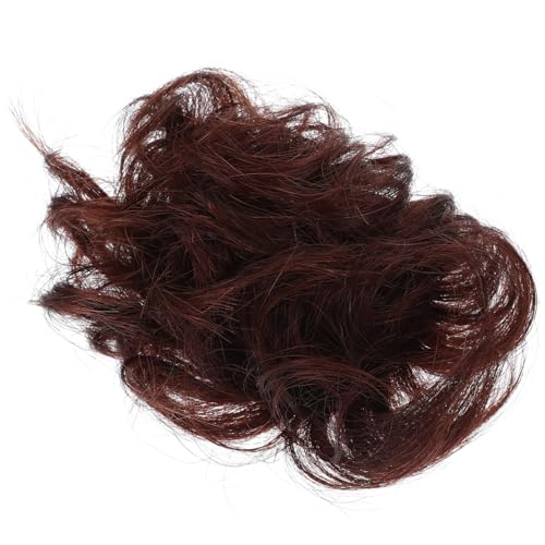 Beavorty Falso Para Updos Postiza Esponjosa Oscuro Para Peinados y Naturales Real