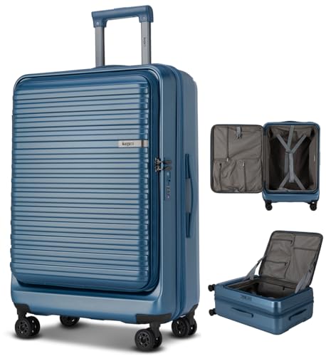 [Bargiotti] �X�[�c�P�[�X �t�����g�I�[�v�� �L�����[�P�[�X �g���@�\�t�� �ЊJ���t�@�X�i�[�^�C�v �L�����[�o�b�O ABS+PC �ϏՌ� �É� �y�� ���T�{�L���X�^�[ (�u���[,L�T�C�Y, 108L��e��)