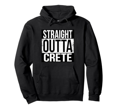 Straight Outta Creta Sudadera con Capucha