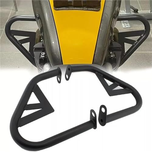 MKSZY Motorcycle Engine Guard Highway Crash Bar Protection Bumper For Bonneville T100 T120 Thruxton 1200 R Street Twin Bobber