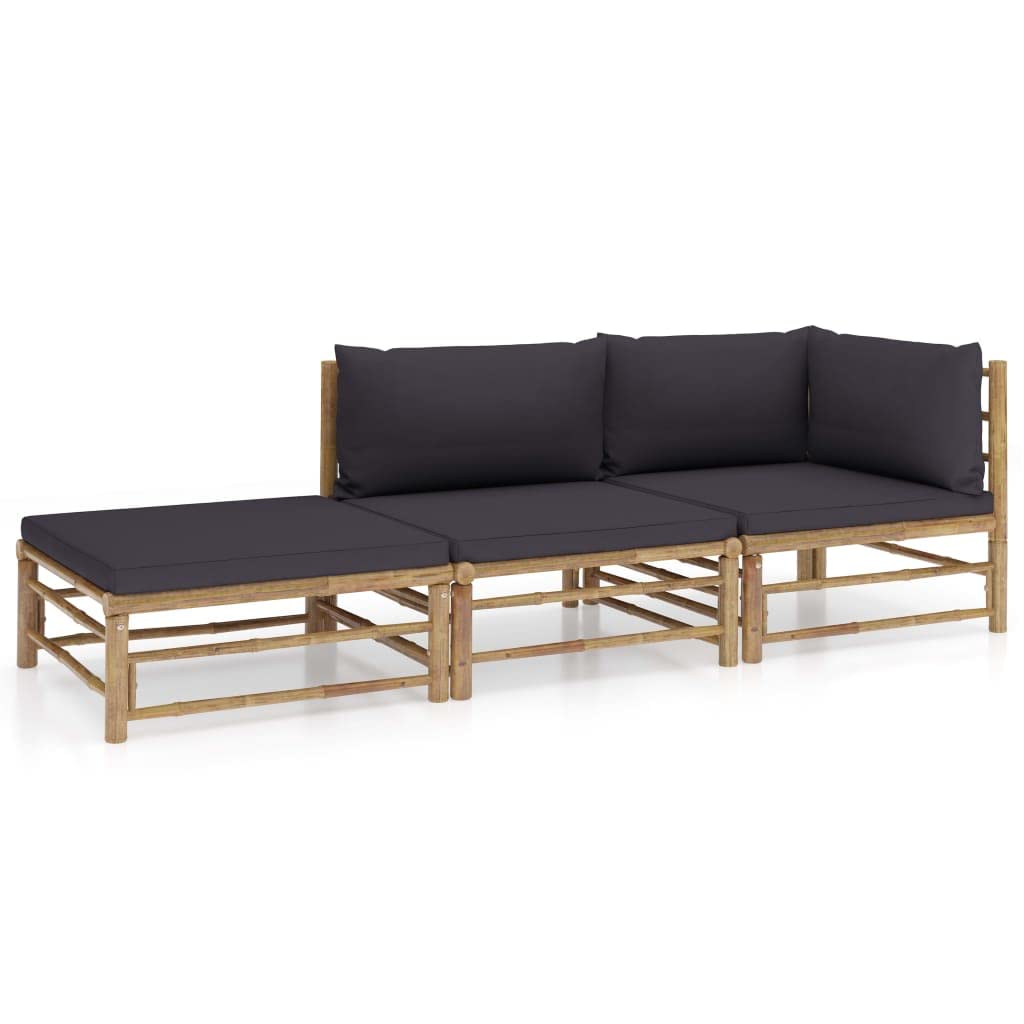 Salon de jardin en bambou idéal pour sublimer votre balcon ou terrasse cet été