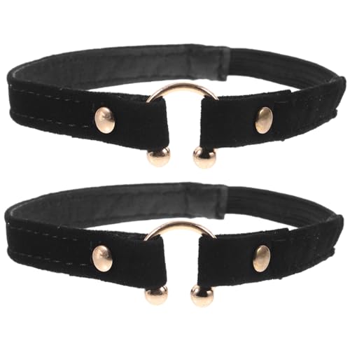 CONGARTENO Ladies Heel Straps Buckle Shoe Clips for High Heels Soft Elastic Shoe Laces Anti-slip Design Easy to Fasten