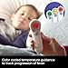 Braun No Touch and Forehead Thermometer - Touchless Thermometer for Adults, Babies, Toddlers and Kids, Color-Coded Fever Guidance, Fast, Reliable, and Accurate Results