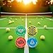 Cauaoa 4 Pcs Spicy/Aggressive Reminder to Keep You On Your Tennis Game - Tennis Vibration Dampener, Tennis Racket Dampener, The Best Tennis Gift for Every Player and Team Tennis Vibration Dampeners