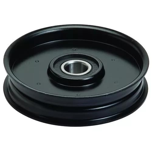 Flat Idler Pulley for AM107468 AM30194 AM35862 AM37249 AM37442 Replacement for John Deere OEM