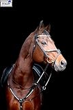 hilfszügel martingal Glitzer / Strass Vorderzeug Martingal Hilfszügel Deister Glitzer Strass Leder VB WB X Full Tysons (Pony)