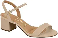 Sandália Feminina Salto Quadrado Glitter Ouro 34 Rosado 6291.900