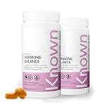 Known Hormone Balance Women’s Multivitamin Gummies – Lemon – Vitamin B6, D & C, Ashwagandha, Evening Primrose Oil – Energy, Mood & Skin Support – Vegan Gummy Supplement – for Women – 2 Month Supply
