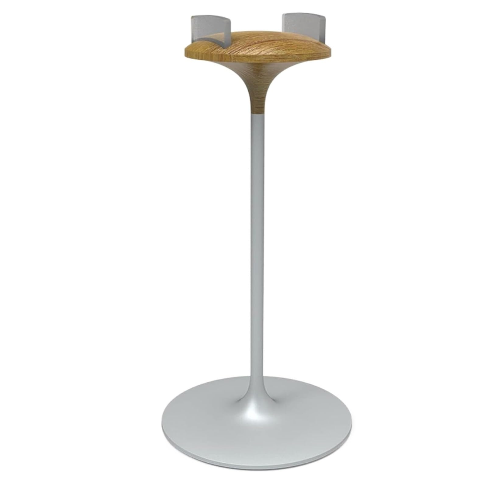 Gaming Accessori Supporto per Cuffie in Faggio, Supporto per Cuffie in Legno E Alluminio, Supporto per Cuffie da Gioco in Noce Naturale Stand Over-Ear da Gioco