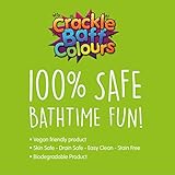 ZIMPLI - Crackle Baff Colours, 3 Bath Pack, Magically makes your water Crackle, Pop & Change Colour, Bath Toy, Pocket Money Stocking Filler Gift, UK Made - Image 5
