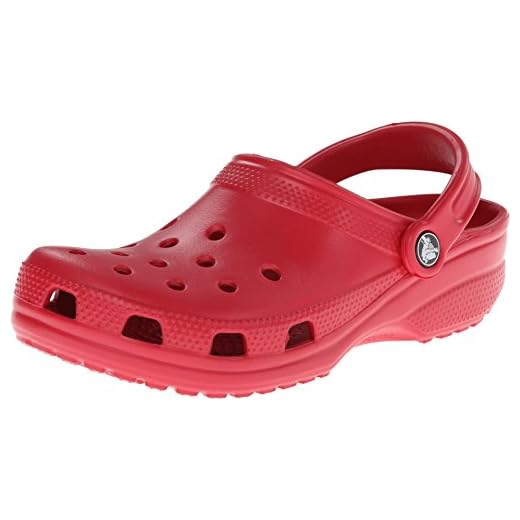 Crocs Unisex-Adult Classic Clogs (Best Sellers), Pepper, 5 Men/7 Women