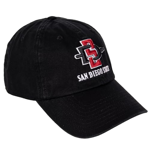 Gorra bordada ajustable San Diego State University miniatura 1