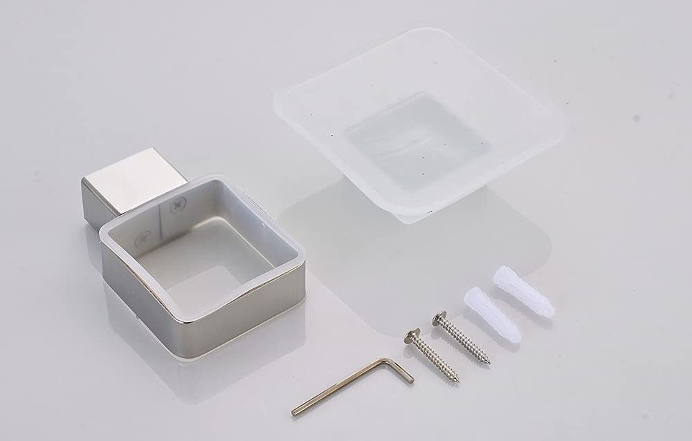 Set de Accesorios de baño, toallero Cromado, Barra, Gancho para Bata, pañuelo para estantería, Soporte para Cepillo de Dientes, Accesorios de baño
