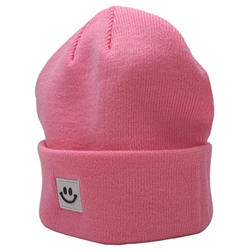 Image of 55cube Knit Beanie Hat Cuffed Plain Skull Cap for Men Women