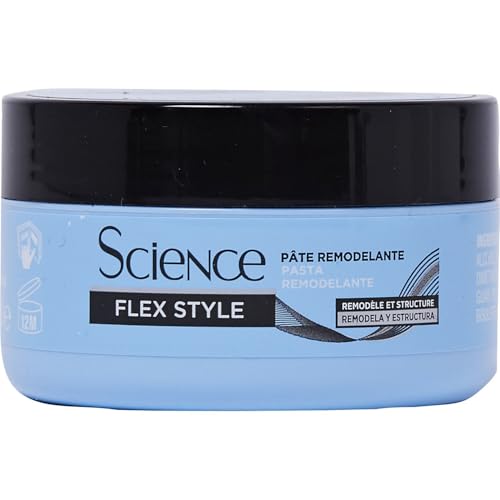 Pâte Remodelante Forte LCS SCIENCE KERA Contre les Cheveux Indisciplinés Tenue Optimale 3x75mL