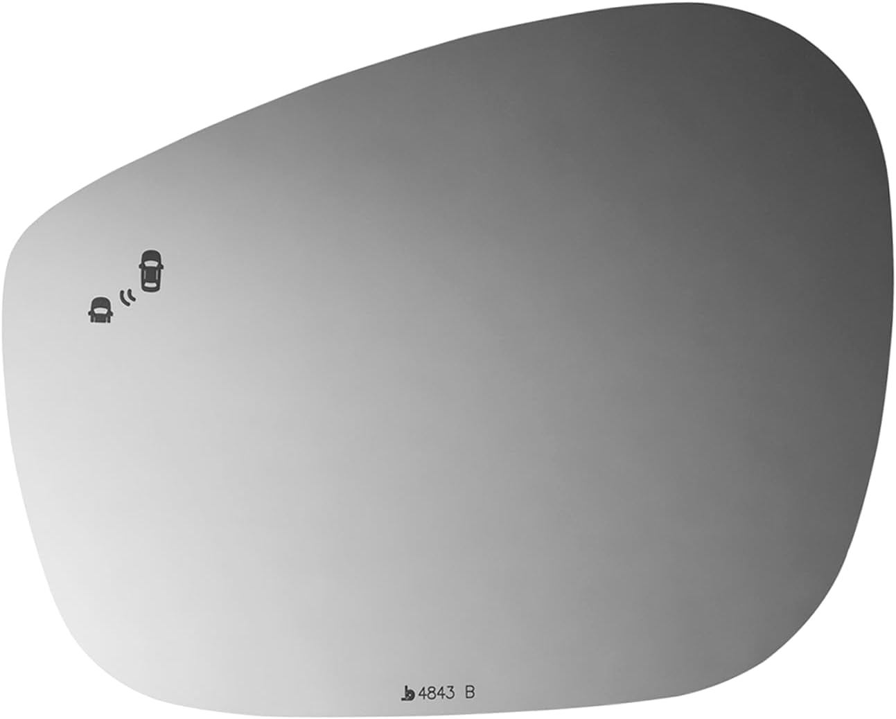Driver Side Blind Spot Mirror Replacement for Mustang Mach-E 2021-2023 Flat