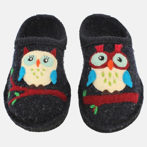 Image of HAFLINGER AR Olivia motif Wool Slipper Mule