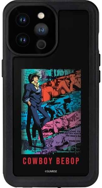 Skinit Waterproof Phone Case Compatible with iPhone 14 Pro Max - Officially Licensed Cowboy Bebop Poster Design