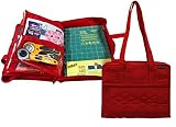 Yazzii Quilter’s Project Bag with 19 Pockets - Storage Craft Bag Organizer - Craft Organizers & Stor