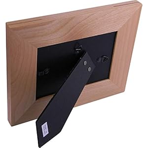 Customgiftsnow grandkids the best party of growing old engraved tabletophanging natural alder wood picture frame 4×6 horizontal  urban country home decor