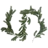 Durable and Long-Lasting Holiday Decor: Made from high-quality materials, this pine needle garland is designed to last for many seasons. Its sturdy construction ensures it will stay in place and maintain its beauty year after year, adding timeless charm to your holiday decor