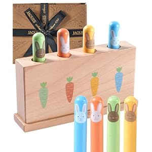 Jaques of London Wooden Toys | Bunny Pop Up Toy | Toddler Educational Game | Gifts & Toys for 1 2 3 Year Boy Girl | 12 Months Plus