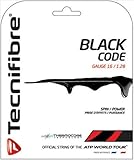 Tecnifibre TECHNIFIBRE Black Code Set de Tenis, Negro, 1.28mm
