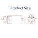 24V XD-37GB3650 DC Brushless Motor, Speed Reduction Mini Motor, CW/CCW Brushless Motor for Micro Machinery, Various CNC Machine Tools(600rpm/min)