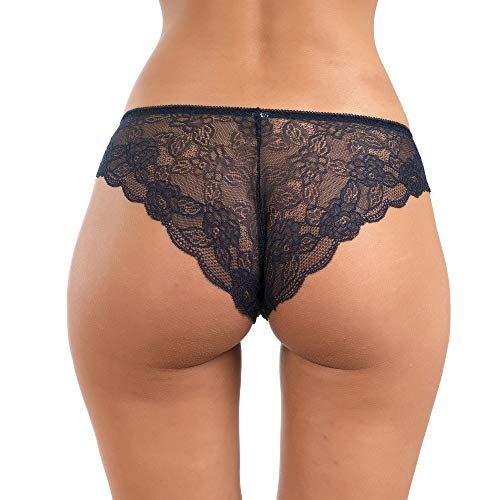 Alyce Intimates Pack of 6 Women’s Lace Bikini - Image 4