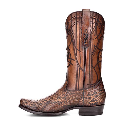 Cuadra Men's Western Boot in Genuine Python Leather, 1J1NPH4