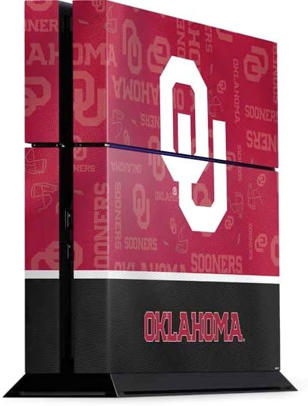 Skinit Decal Gaming Skin Compatible with PS4 Console - Officially Licensed University of Oklahoma Only One Sooners Design